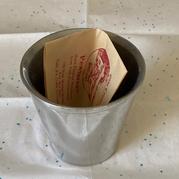 Olde Country Reproductions Pewtarex Mint Julep Cup - Picture 12 of 16